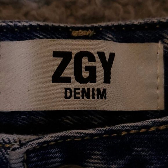 ZGY Womens Mom Jeans Blue Medium Wash High Rise Denim 30 New - Picture 10 of 11